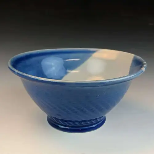 Handmade ceramic pottery: Blue Bowl