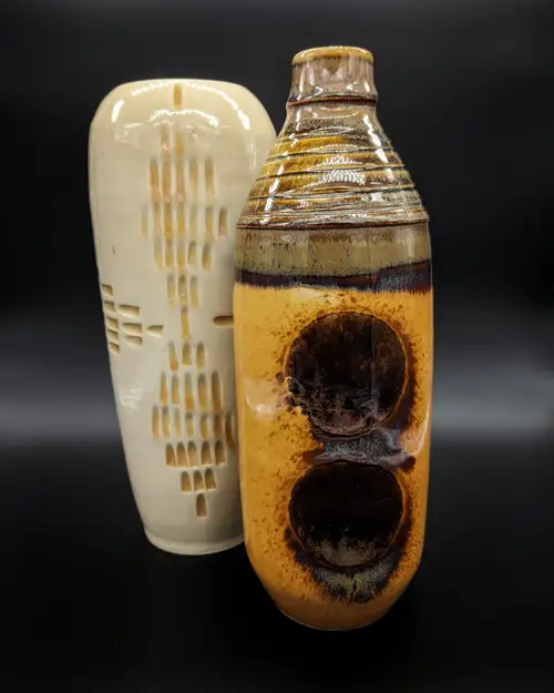 Handmade ceramic pottery: Bottle n Vase