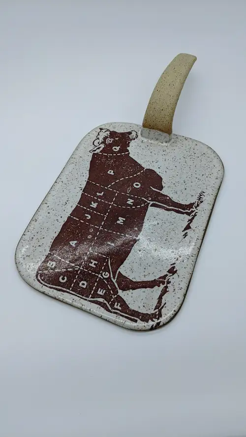 Handmade ceramic pottery: Charcuterie Tray