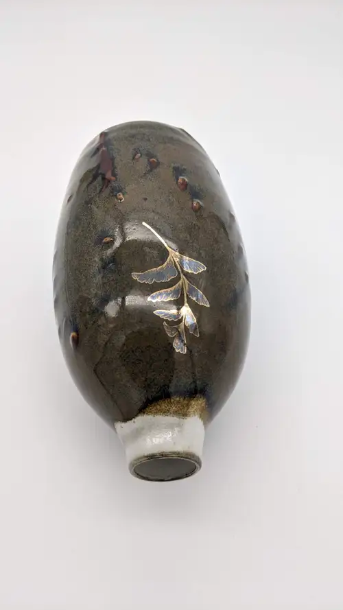 Handmade ceramic pottery: Geometric Bottle Collection