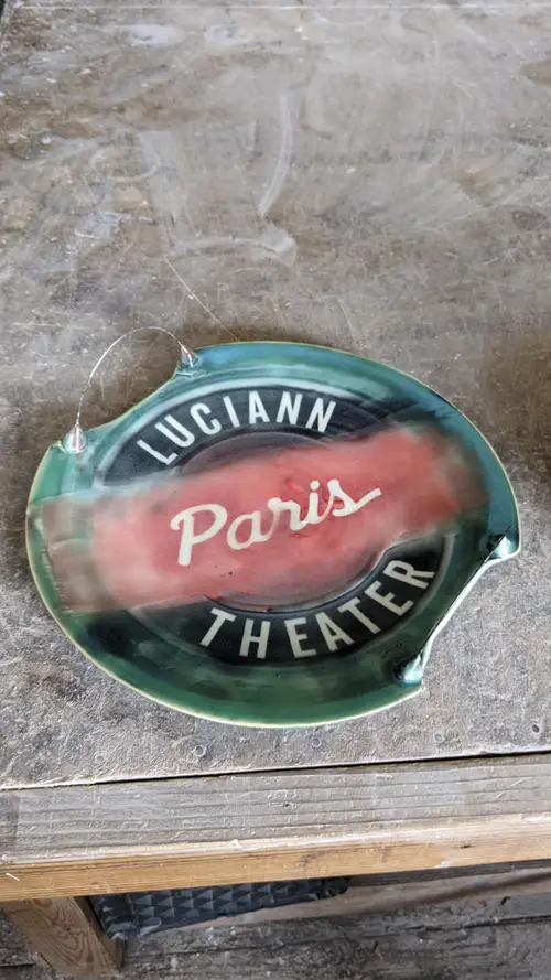 Handmade ceramic pottery: Luciann Theater Tray