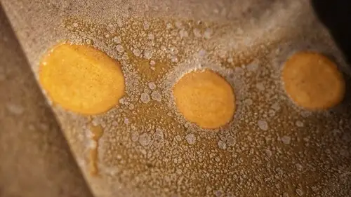 Handmade ceramic pottery: Microcrystaline Glaze Dots