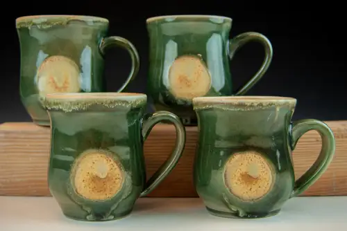 Handmade ceramic pottery: Moon Mug Collection
