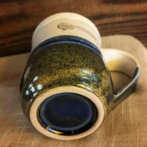 Handmade ceramic pottery: Portafilter Mug