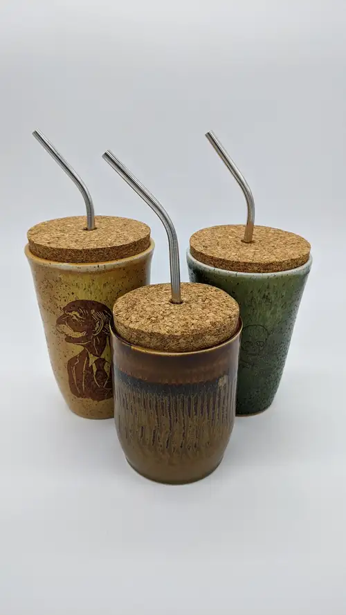 Handmade ceramic pottery: Purple Gradient Mug