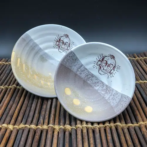 Handmade ceramic pottery: Radio Freak Bowls