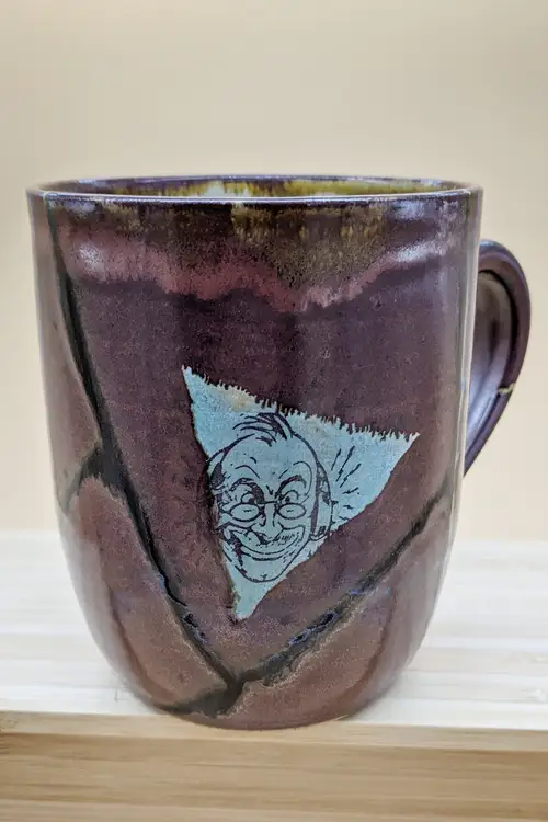 Handmade ceramic pottery: Radio Head Mug