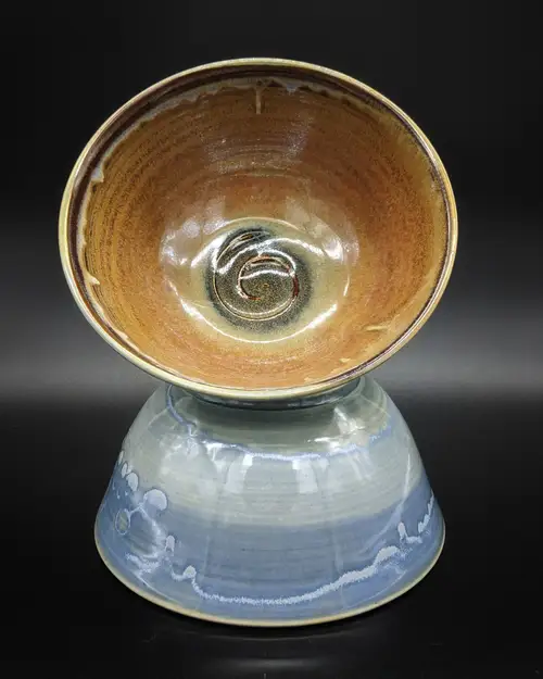 Handmade ceramic pottery: Stacked Bowls