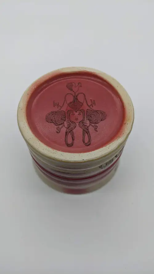 Handmade ceramic pottery: Weathervane Sipper 2