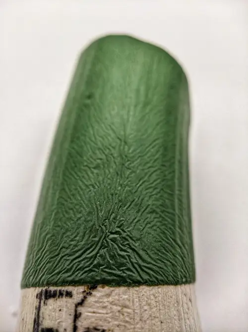 Handmade ceramic pottery: Wrinkly Soda Fired Green Glaze